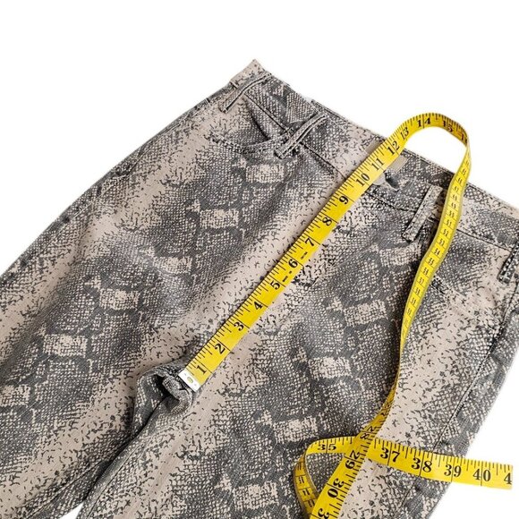 MOTHER Womens The Hustler Flood Jeans, Boa Babe, High Rise, Size 29, NWT - Picture 6 of 11